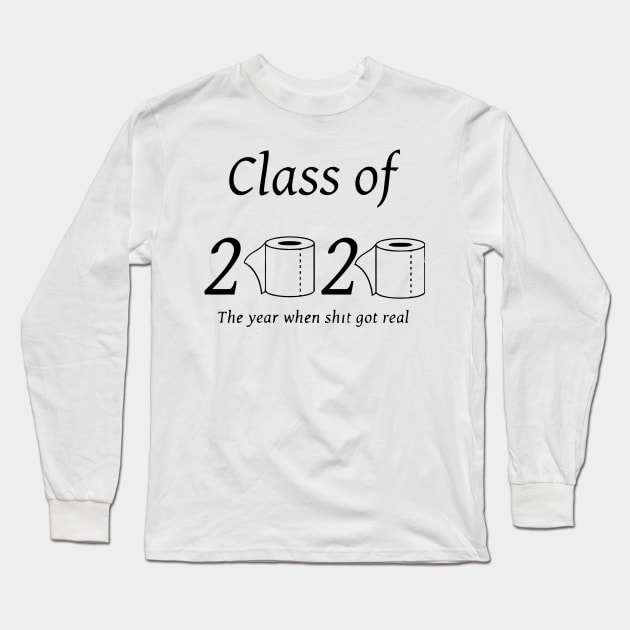 Class of 2020 Long Sleeve T-Shirt by garzaanita